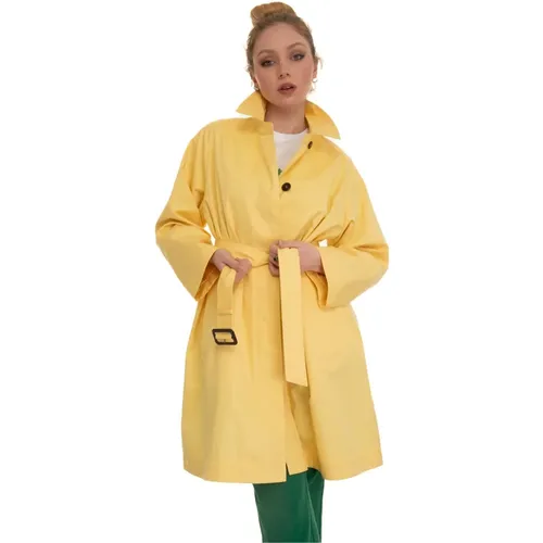 Stylish Lembi Dust Coat , female, Sizes: M, 2XS - Max Mara Weekend - Modalova