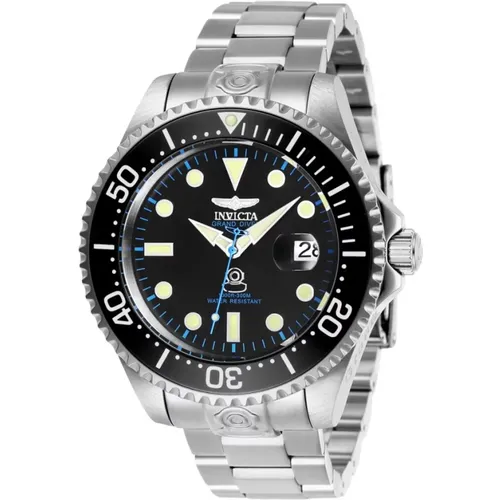 Grand Diver Automatic Watch - Black Dial , male, Sizes: ONE SIZE - Invicta Watches - Modalova
