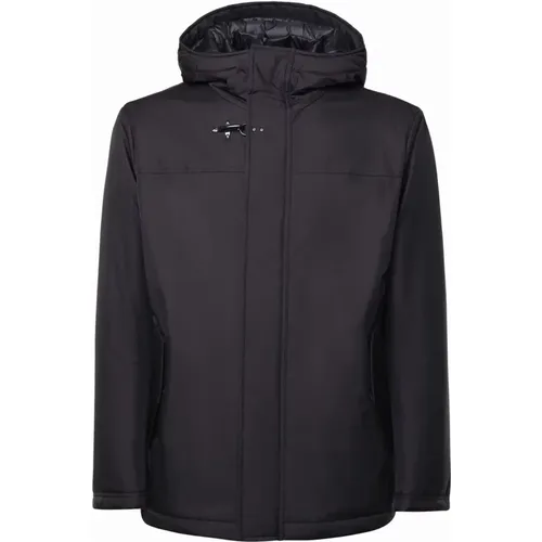 Nylon Caban with Hood , male, Sizes: M, 2XL, L, XL - Fay - Modalova