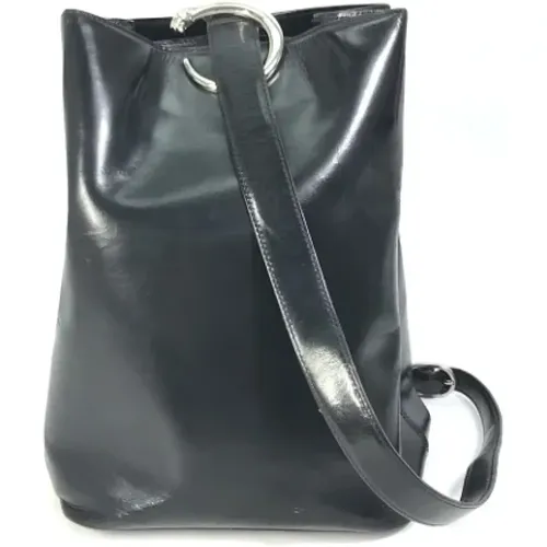 Pre-owned Leather shoulder-bags , female, Sizes: ONE SIZE - Cartier Vintage - Modalova