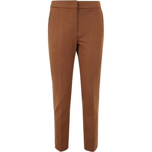 Slim-fit Viscose Jersey Trousers , female, Sizes: XS - Max Mara - Modalova