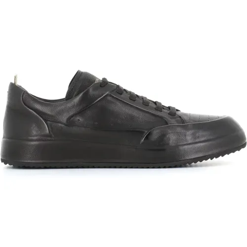 Leather Sneakers with Clean Design , male, Sizes: 10 UK, 7 UK - Officine Creative - Modalova