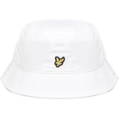 Weiße Baumwoll-Logo-Hüte - Lyle & Scott - Modalova