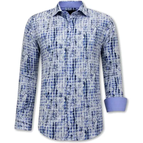 Slim Floral Shirt Men - 3116 , male, Sizes: M, S, 3XL, 2XL, XL, L - Gentile Bellini - Modalova
