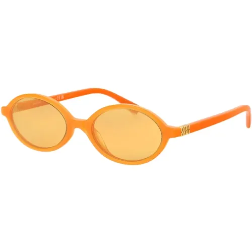 Stylish Sunglasses with 0MU 04Zs , female, Sizes: 50 MM - Miu Miu - Modalova