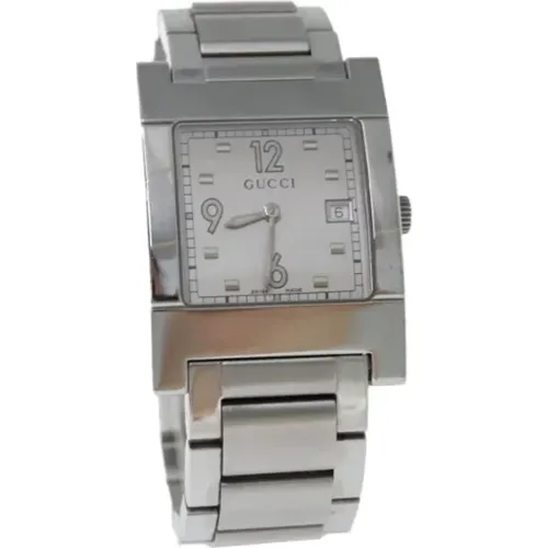 Pre-owned Metal watches , female, Sizes: ONE SIZE - Gucci Vintage - Modalova