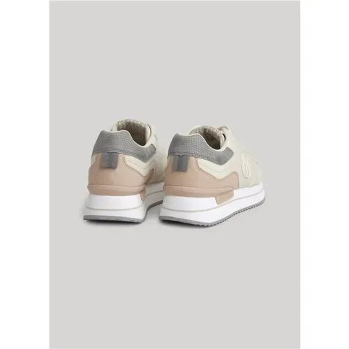 Minimal Sneakers with Contrasting Colors , male, Sizes: 7 UK - Pepe Jeans - Modalova