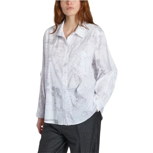 Earl shirt , female, Sizes: L - Munthe - Modalova