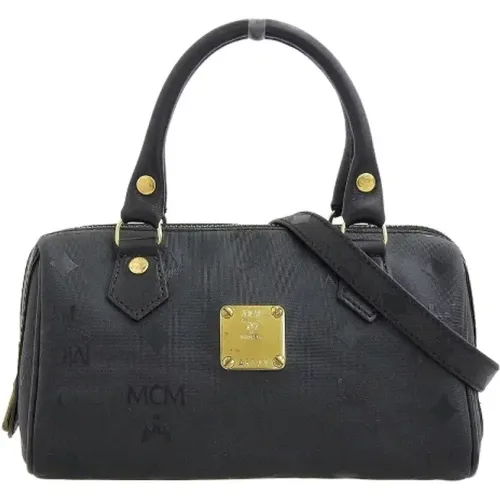 Pre-owned Stoff schultertasche - MCM Pre-owned - Modalova