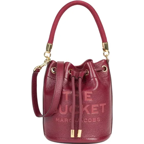 Modern Elegance Leather Bucket Bag , female, Sizes: ONE SIZE - Marc Jacobs - Modalova