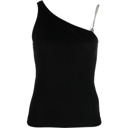 Schwarzes Oberteil für Frauen,Stilvolle Kleidungskollektion,Sleeveless Tops - Givenchy - Modalova