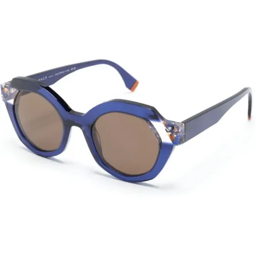 Blaue Sonnenbrille für den täglichen Gebrauch - Face a Face - Modalova