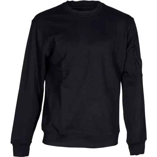 Men's Sweatshirt. Embroidered Logo. Soft Interior. , male, Sizes: XL, M - C.P. Company - Modalova