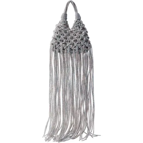 Mini Fringe Bag , female, Sizes: ONE SIZE - Hibourama - Modalova