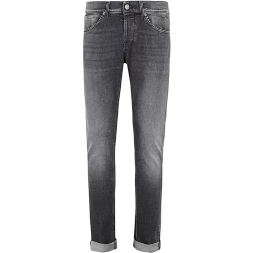 George Grey Pants , male, Sizes: W31, W38, W34, W33, W35 - Dondup - Modalova