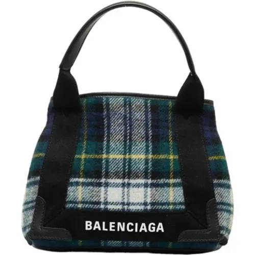 Pre-owned Wool handbags , female, Sizes: ONE SIZE - Balenciaga Vintage - Modalova