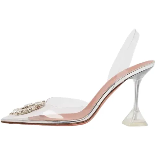 Pre-owned Plastik heels - Amina Muaddi Pre-owned - Modalova