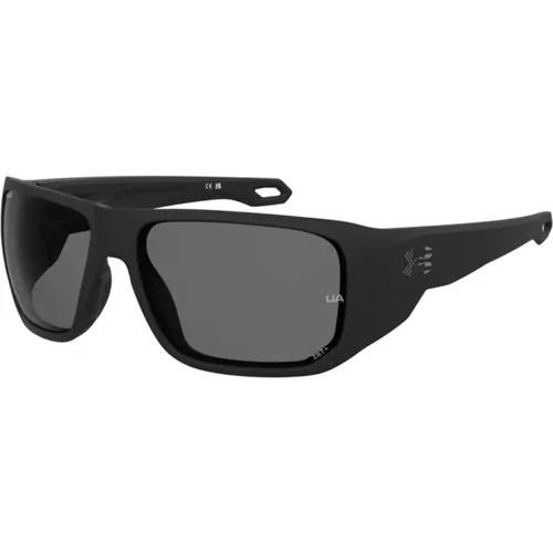 Attack MD Sunglasses Matte /Grey , male, Sizes: 60 MM - Under Armour - Modalova