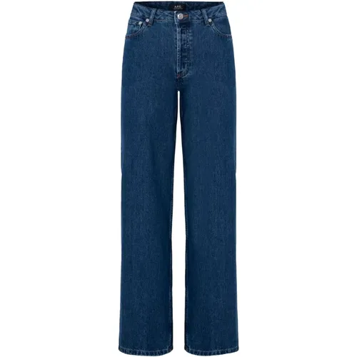 Gerades Jeans , Damen, Größe: W25 - A.p.c. - Modalova