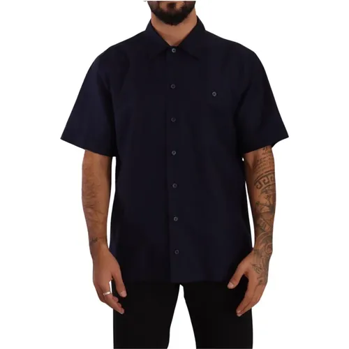 Short Sleeve Shirts , Herren, Größe: L - Dolce & Gabbana - Modalova