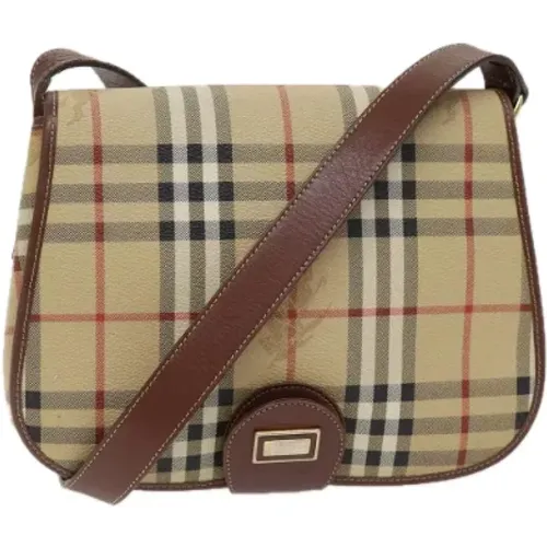 Pre-owned Canvas schultertasche - Burberry Vintage - Modalova