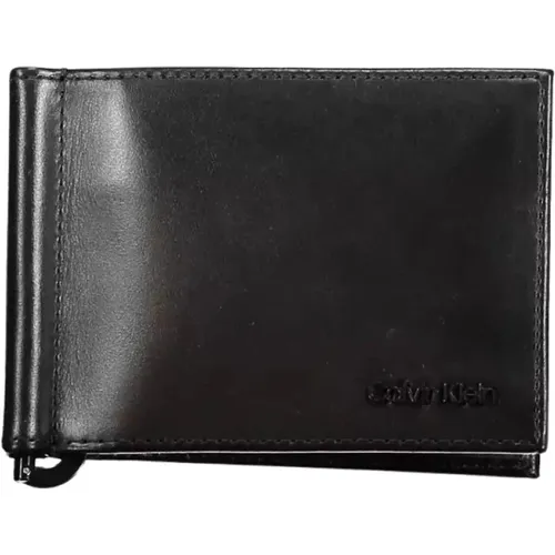 Leather Wallet , male, Sizes: ONE SIZE - Calvin Klein - Modalova