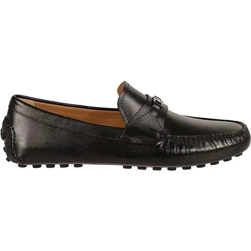 Herren Mokassins Nero New Biscotto , Herren, Größe: 40 1/2 EU - Salvatore Ferragamo - Modalova