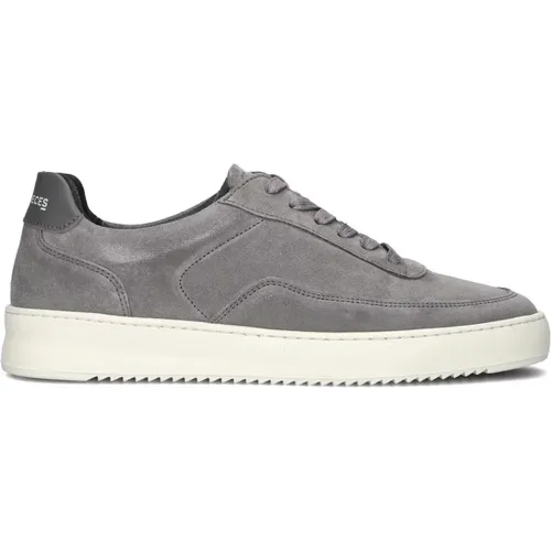 Mondo Sue Graue Wildleder Sneakers , Herren, Größe: 43 EU - Filling Pieces - Modalova