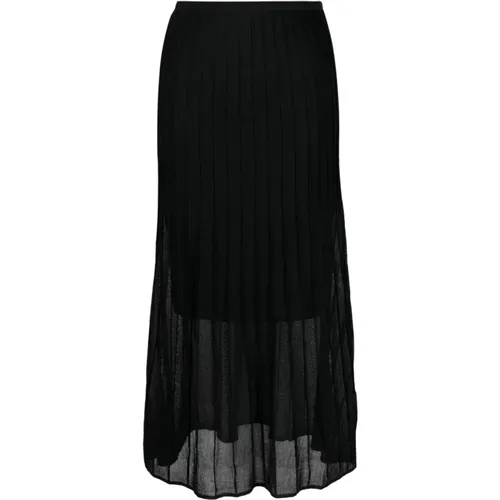 Sheer ottoman skirt , female, Sizes: L, XS - Calvin Klein - Modalova