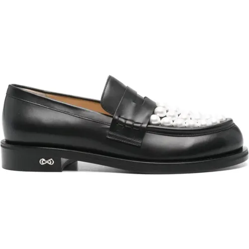 Bicolour Pearl Loafers MACH & MACH - MACH & MACH - Modalova