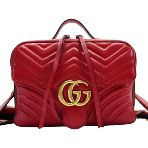 Pre-owned Leather gucci-bags , female, Sizes: ONE SIZE - Gucci Vintage - Modalova