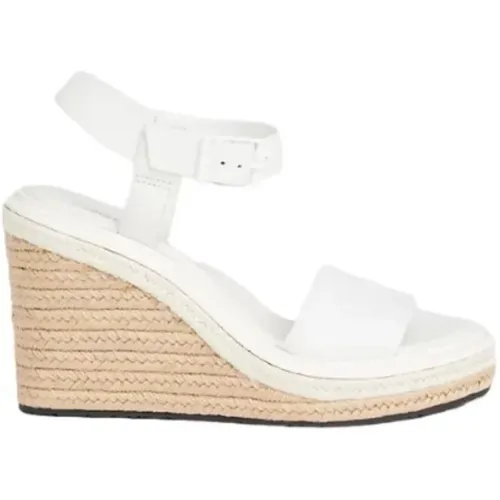 Damen Keilabsatz Sandalen , Damen, Größe: 39 EU - Calvin Klein - Modalova