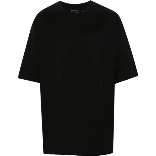 Logo-Appliqué Cotton T-Shirt , male, Sizes: S - Y-3 - Modalova