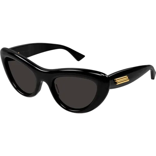 Stylische Sonnenbrille für Frauen , Damen, Größe: 53 MM - Bottega Veneta - Modalova