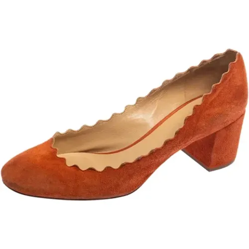 Pre-owned Wildleder heels , Damen, Größe: 40 EU - Chloé Pre-owned - Modalova