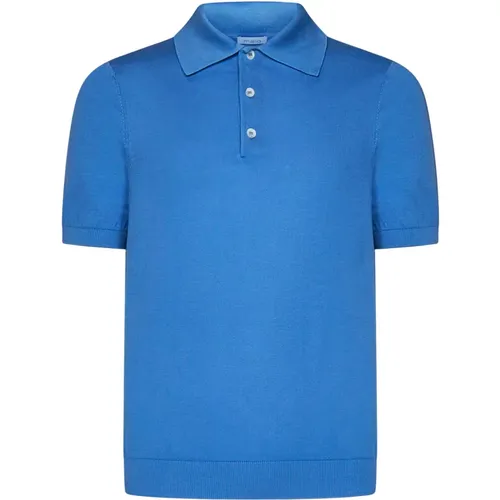 Clear Polo Shirt , male, Sizes: S, 2XL - Malo - Modalova