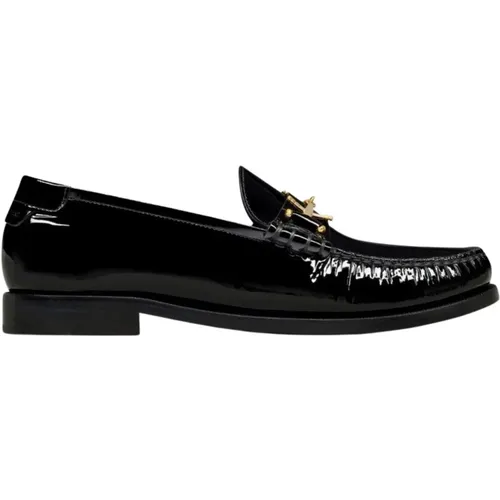 Flat shoes , female, Sizes: 3 1/2 UK, 3 UK, 4 1/2 UK - Saint Laurent - Modalova