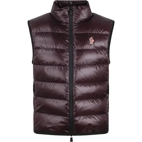 Gepolsterte Weste Nylon Daunenjacke Fw24 - Moncler - Modalova