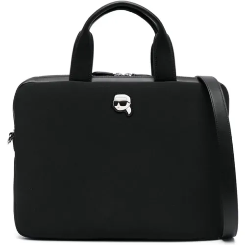 Ikonik laptop case , unisex, Sizes: ONE SIZE - Karl Lagerfeld - Modalova