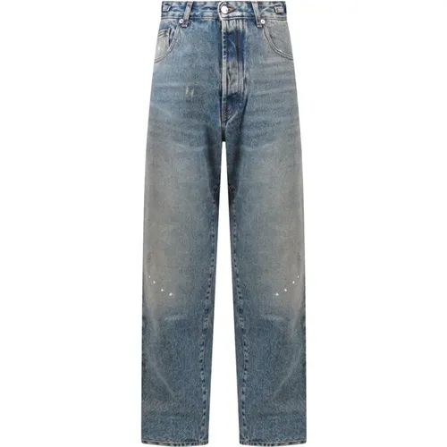 Men Clothing Jeans Fitm01Db195 , male, Sizes: W29 - Darkpark - Modalova