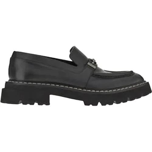 Leather Loafers , female, Sizes: 7 UK, 6 1/2 UK - Salvatore Ferragamo - Modalova