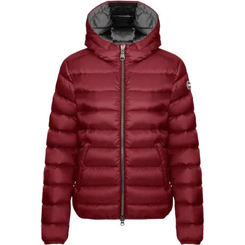 Bordeaux Winterjacke mit Reißverschluss , Damen, Größe: XS - Colmar - Modalova