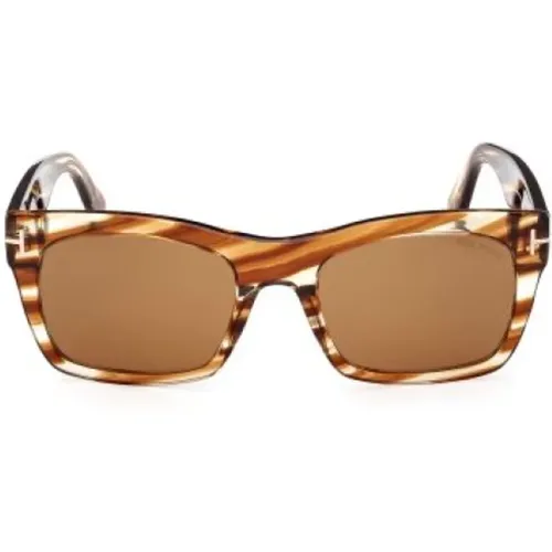 Square Sunglasses Ft1062 Nico-02 56E 56 , unisex, Sizes: 56 MM - Tom Ford - Modalova
