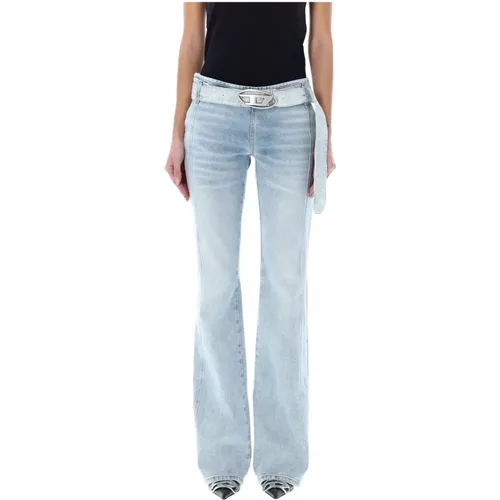 Light Jeans with Ebby D Buckle , female, Sizes: W26, W25 - Diesel - Modalova