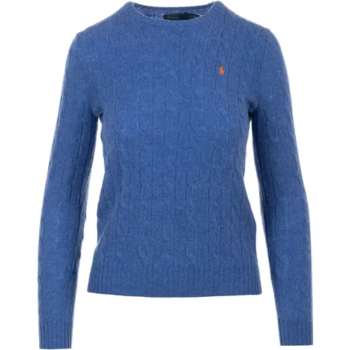 Blaue Pullover , Damen, Größe: S - Ralph Lauren - Modalova