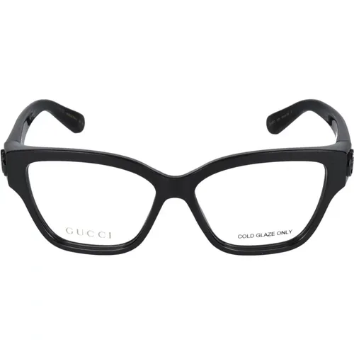Stilvolle Brille GG1597O,Schwarze Brillengestelle - Gucci - Modalova