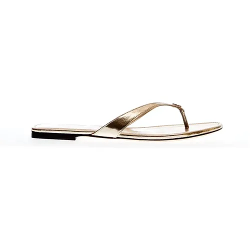Women's Shoes Sandals Spark Gold Ss24 , female, Sizes: 3 1/2 UK, 7 UK, 2 1/2 UK, 4 UK, 5 UK, 3 UK, 6 UK, 4 1/2 UK - TORY BURCH - Modalova