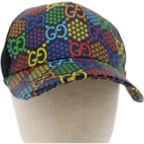 Pre-owned Leather hats , unisex, Sizes: ONE SIZE - Gucci Vintage - Modalova