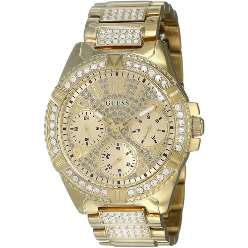 Lady Frontier Gold Stainless Steel Bracelet Watch , female, Sizes: ONE SIZE - Guess - Modalova