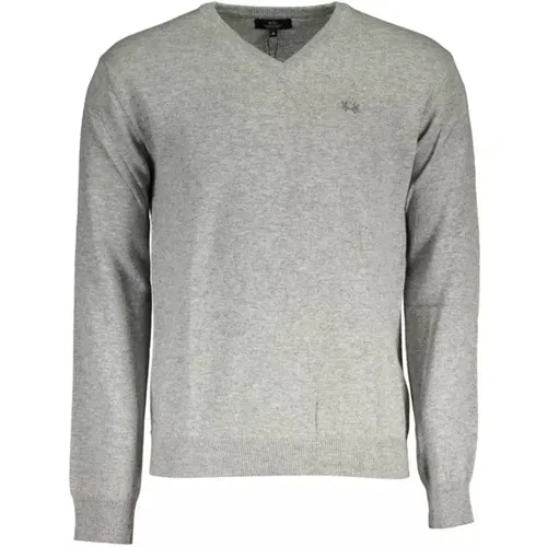 Luxury V-Neck Sweater , male, Sizes: S, XL, L - LA MARTINA - Modalova